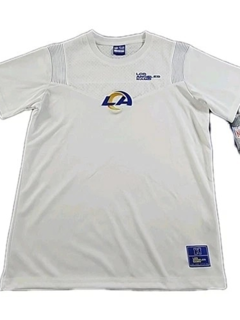 NFL Youth Jersey Ultra Game Youth 14/16 Sz Large White Los Angeles Rams  NWT